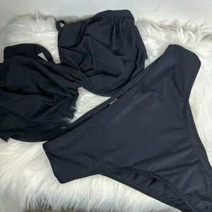 2Bamboo Black Bikini set